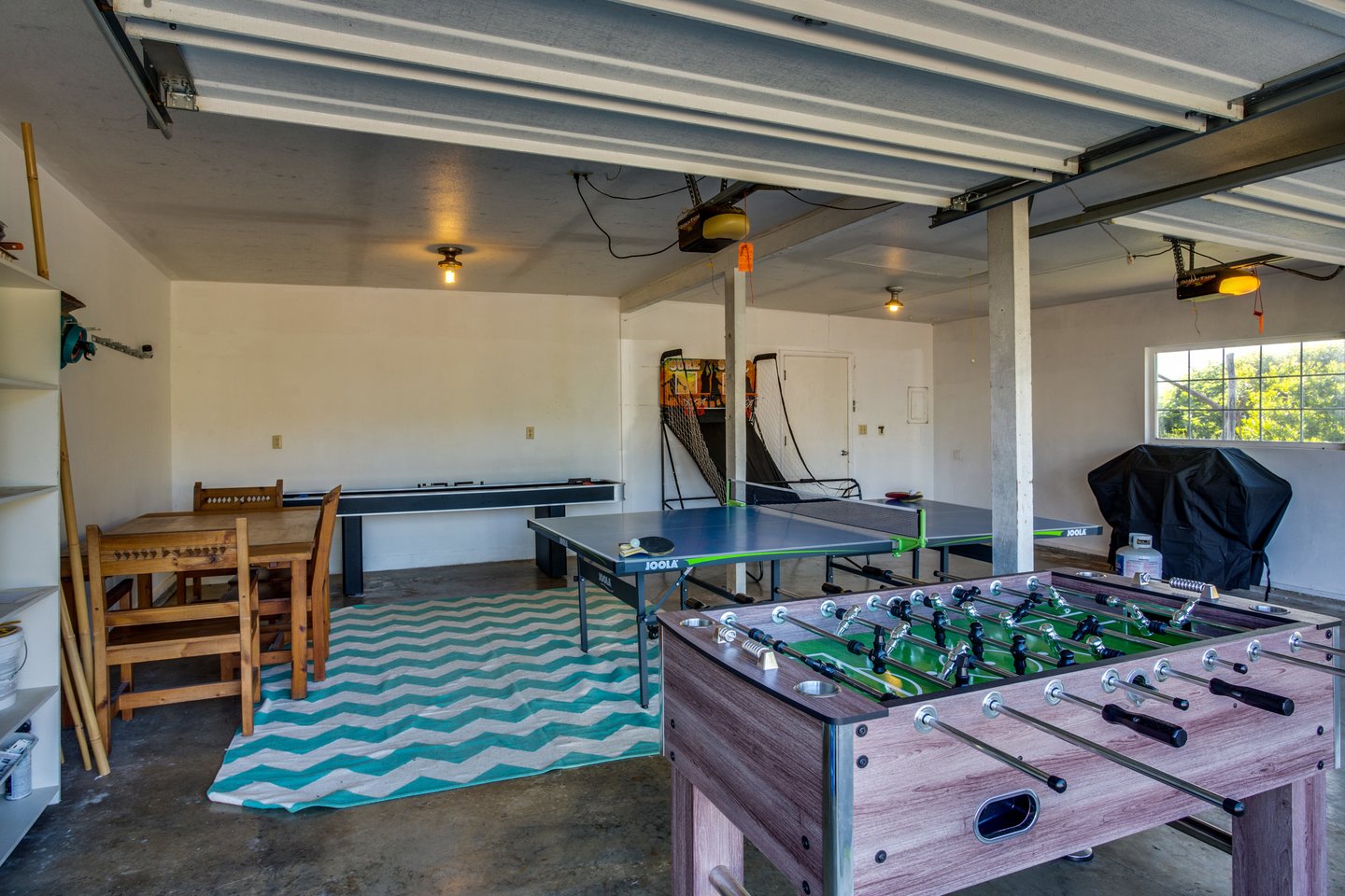 Shoot hoops or play some Foosball and Ping Pong.