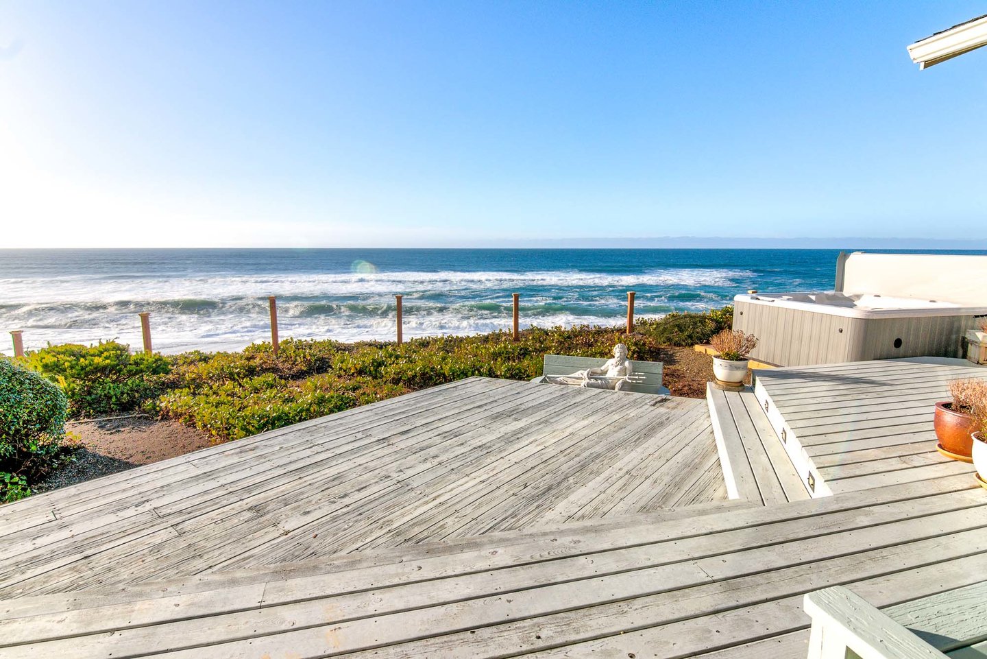 Views from the west deck.