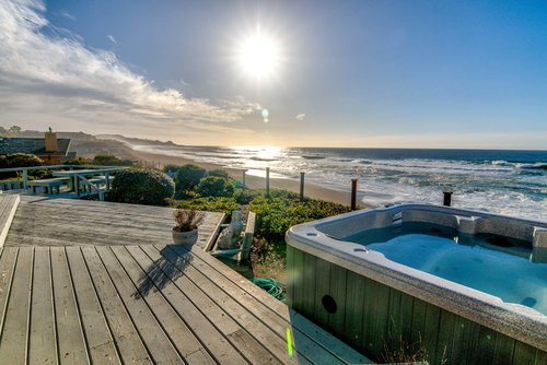 South hot tub views.
