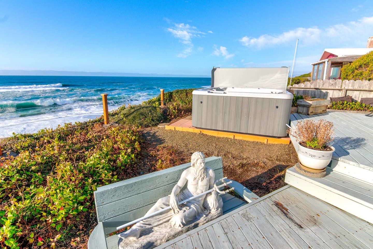 North hot tub views.