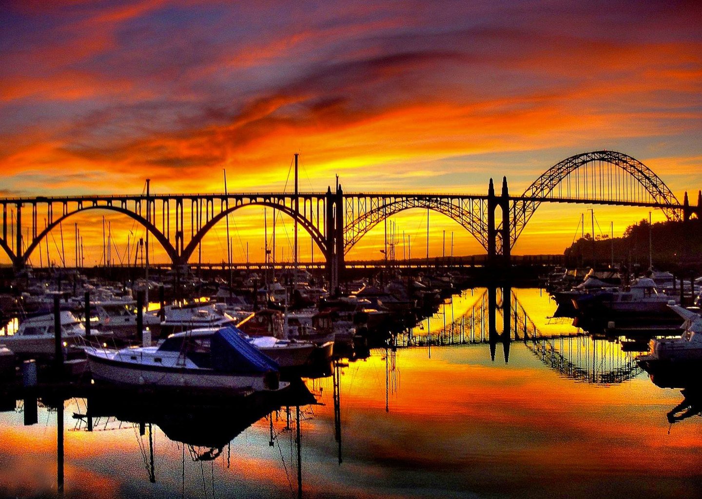 Newport's historic bay front is full of wonderful galleries and restaurants.