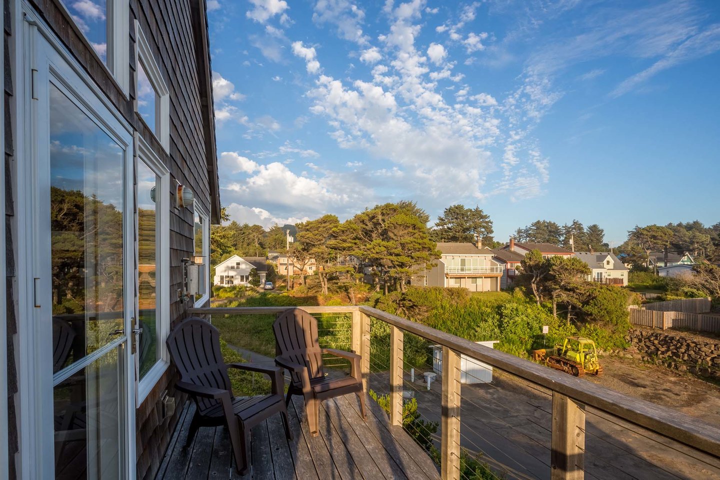 Watch the sun rise or set from the south facing balcony.
