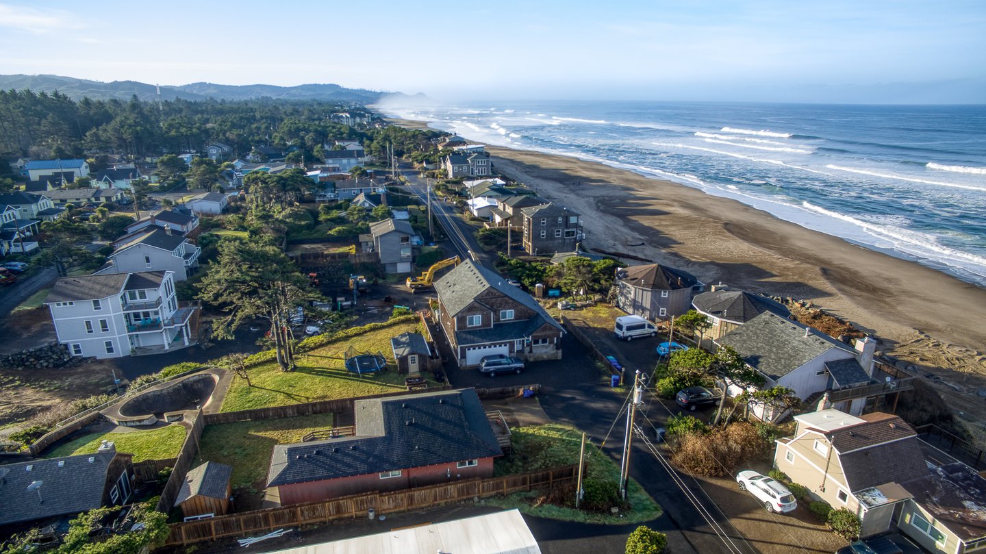 Just steps away from miles of sandy beach.
