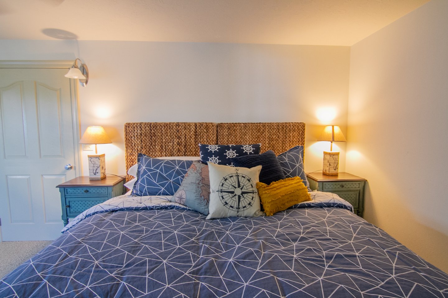 Perfect spot for the kids - the king bed can be split into two twins with prior notice.