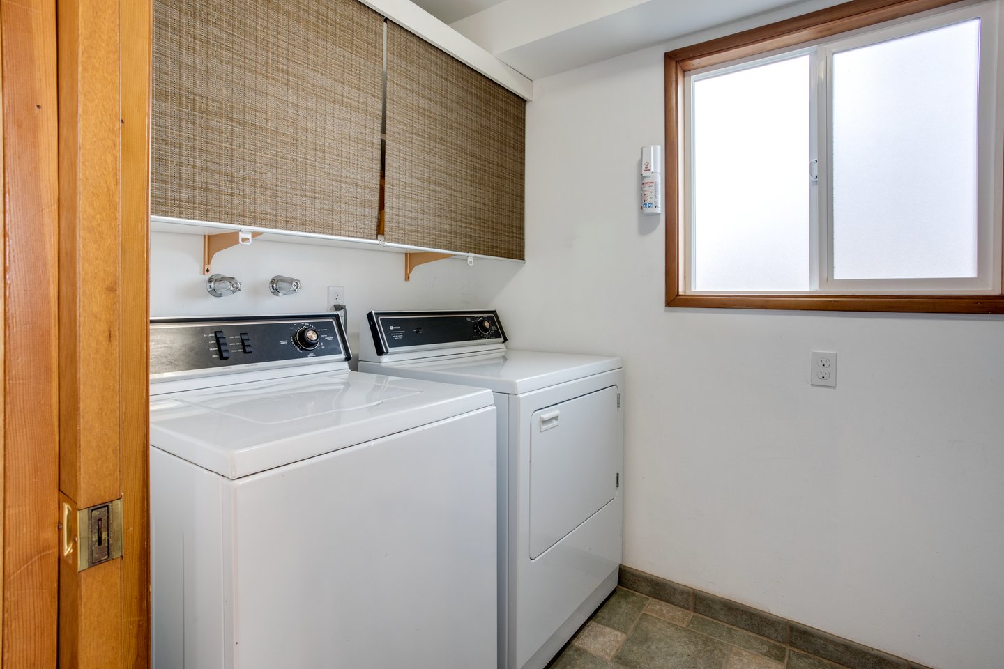 Washer and dryer for you to use during your stay.