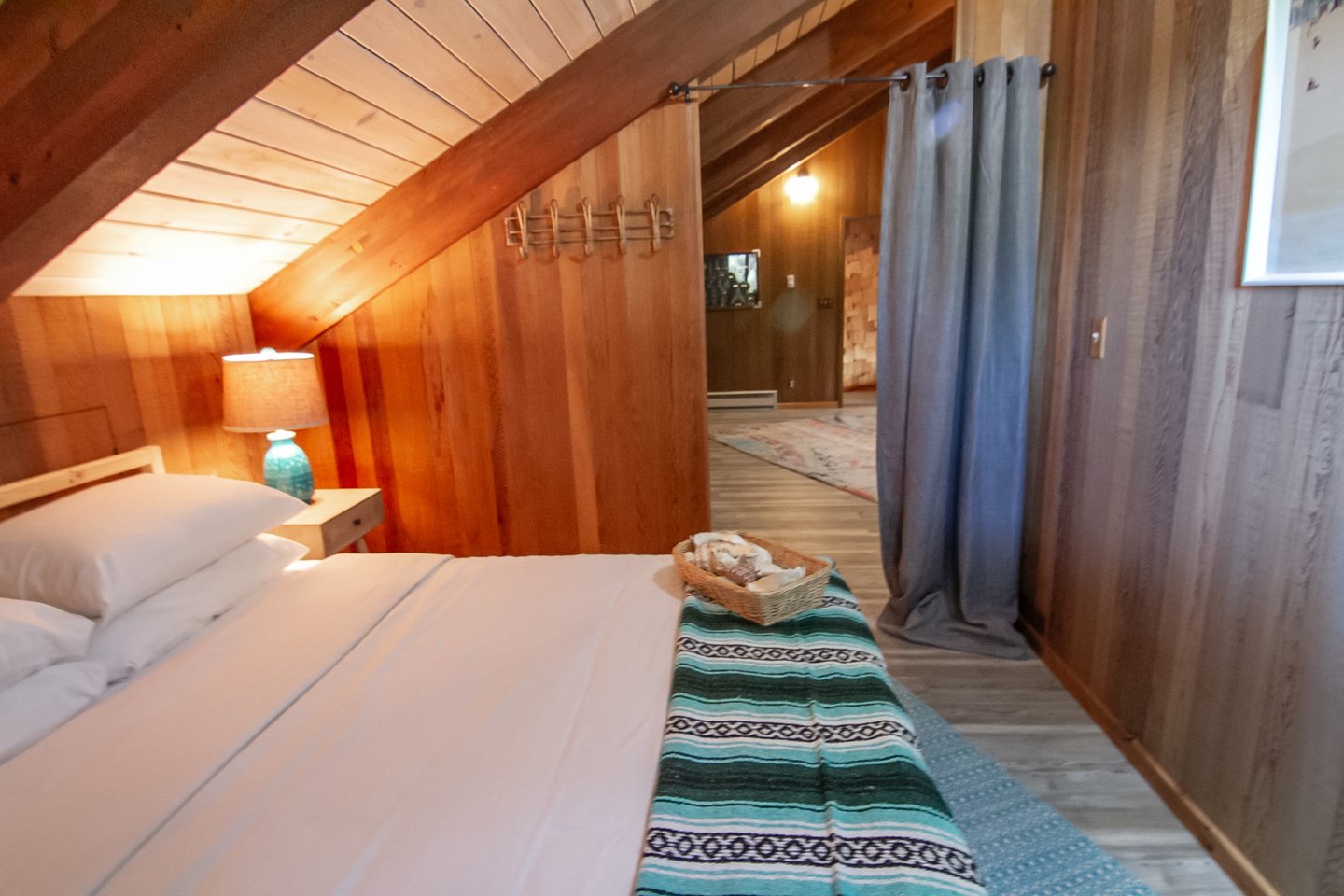 Enjoy the open space upstairs right outside your bedroom.