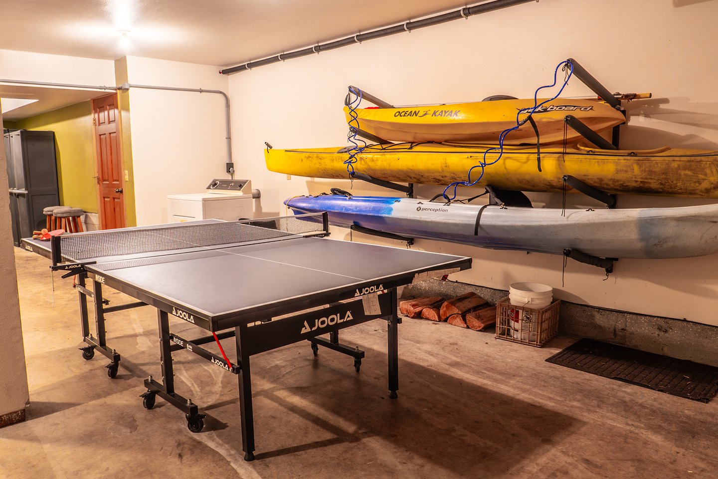 Ping pong or kayaking - your choice!