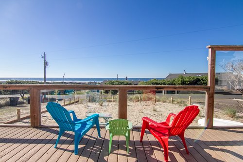 Enjoy the ocean view on your own private deck.