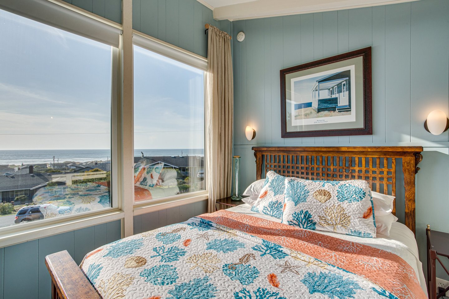 Wake up to a beautiful ocean view.