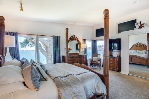 The master suite has ocean, bay and bridge views!