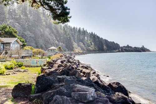 Waldport is known as the place 'where the forest meets the sea'!