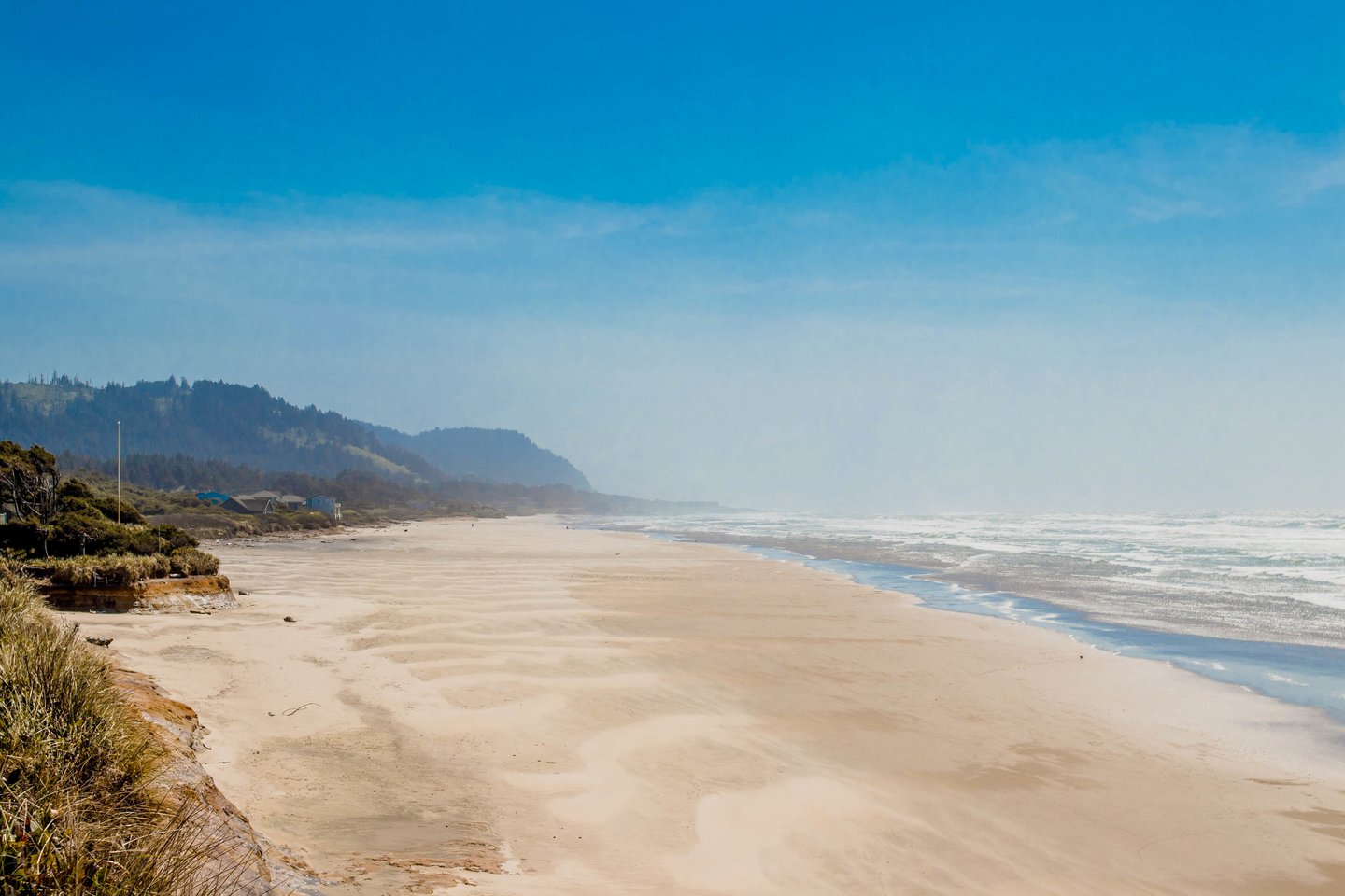 Miles of sandy beach for you to explore.