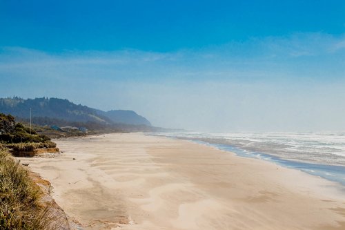 Miles of sandy beach for you to explore.