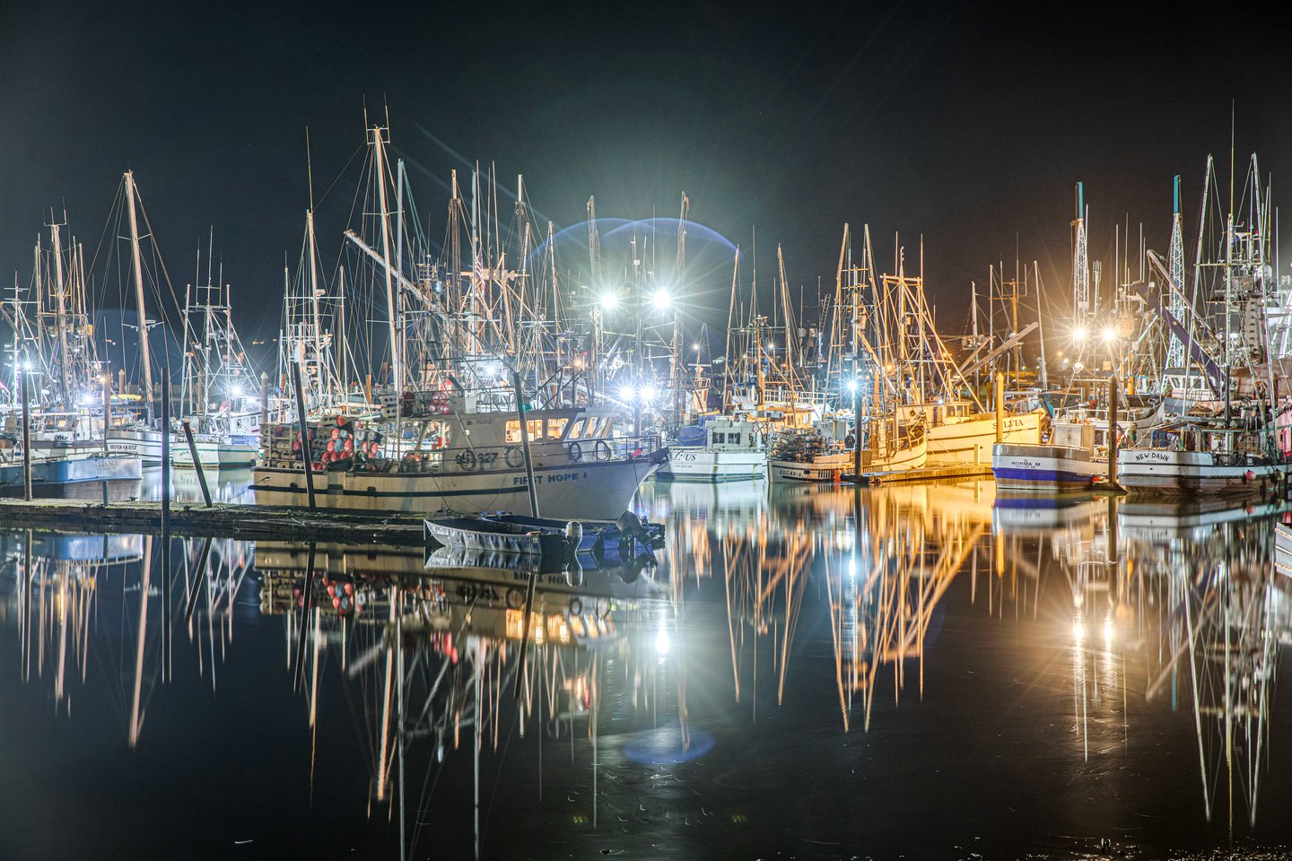 Enjoy an evening walking the bayfront and looking at the boats.