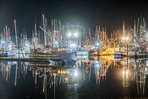 Enjoy an evening walking the bayfront and looking at the boats.