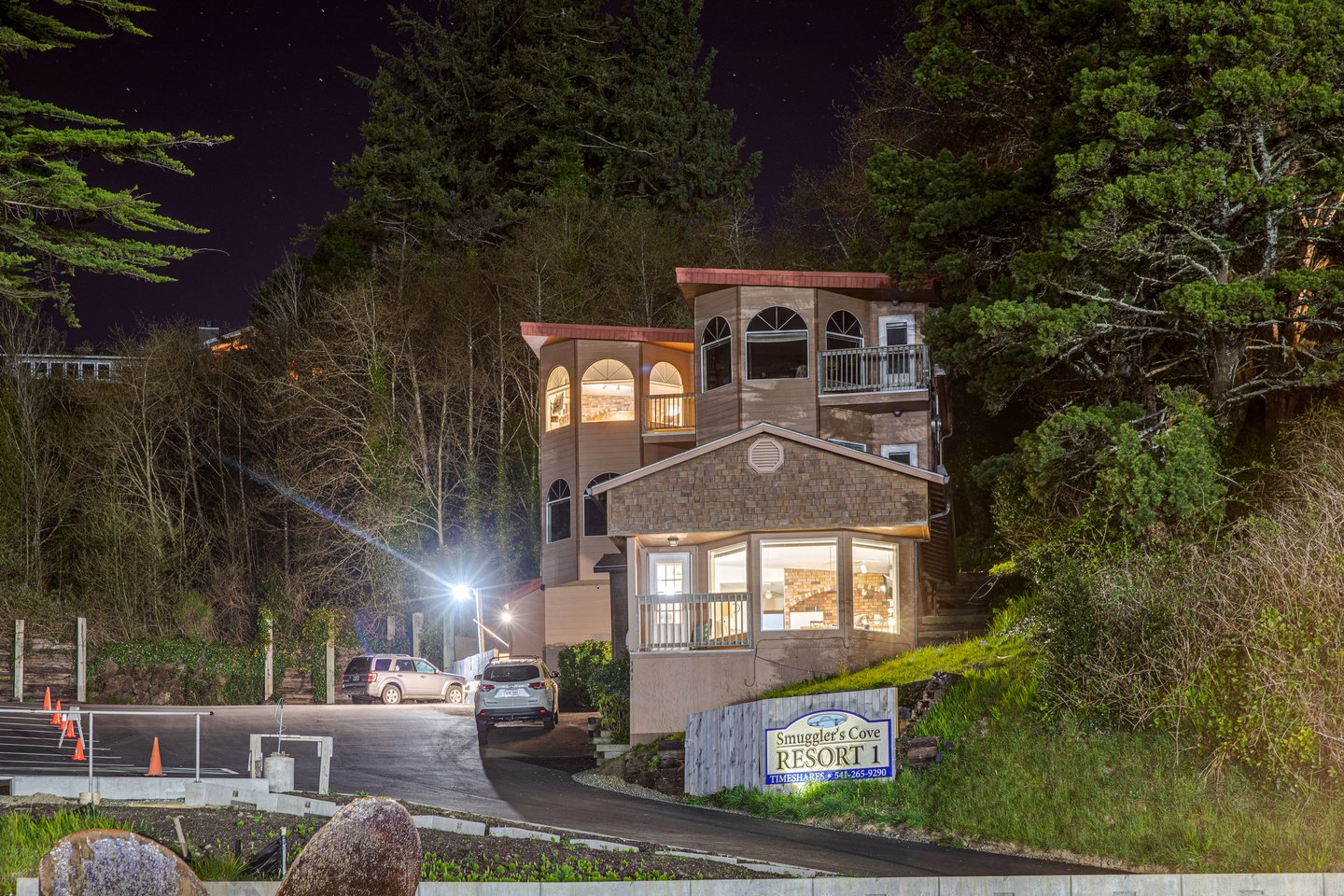 Smugglers Cove at night!