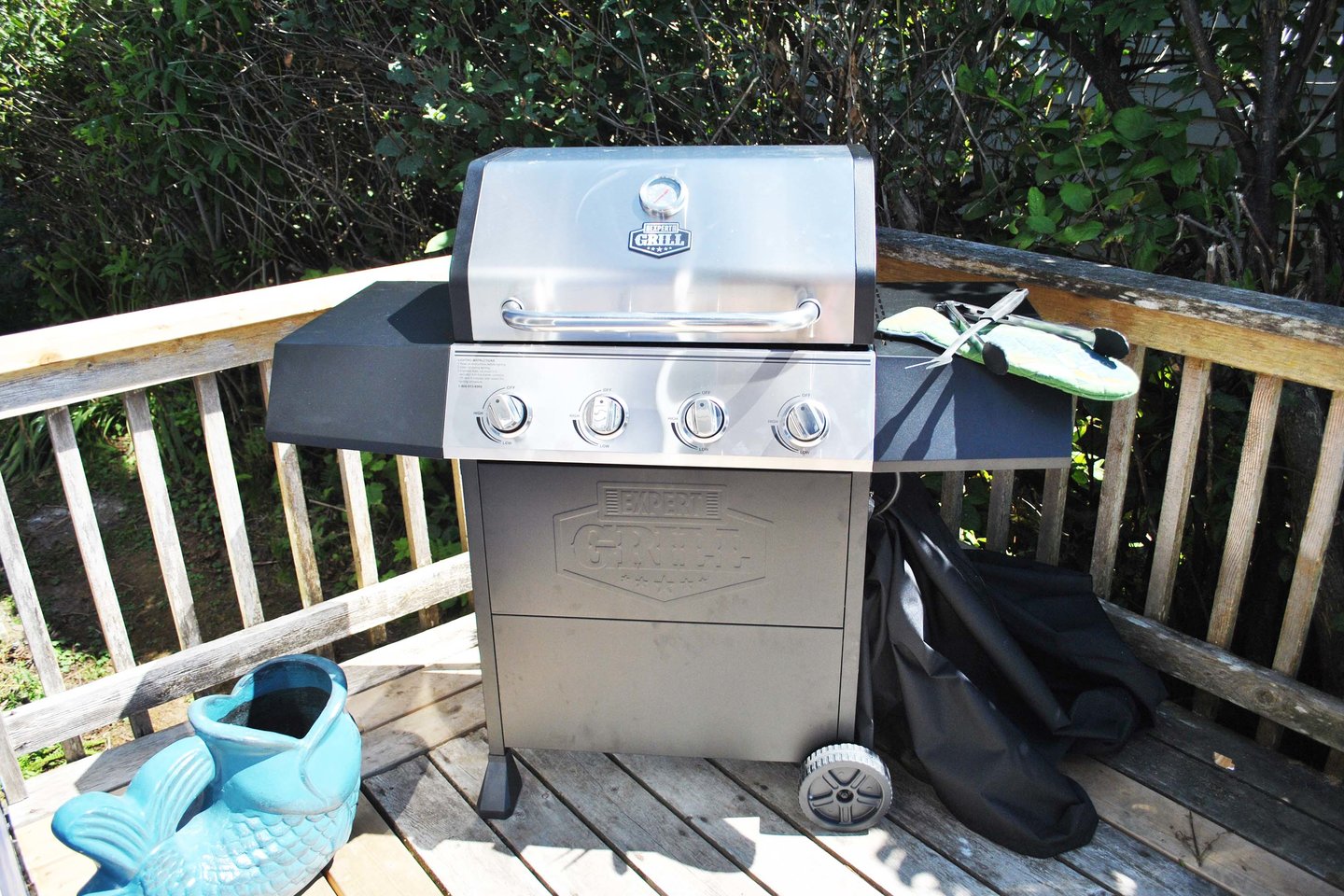 Grill up a wonderful meal after a day exploring.