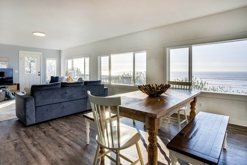 Enjoy the ocean views while dining!