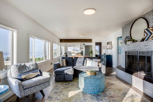 Open concept with views!