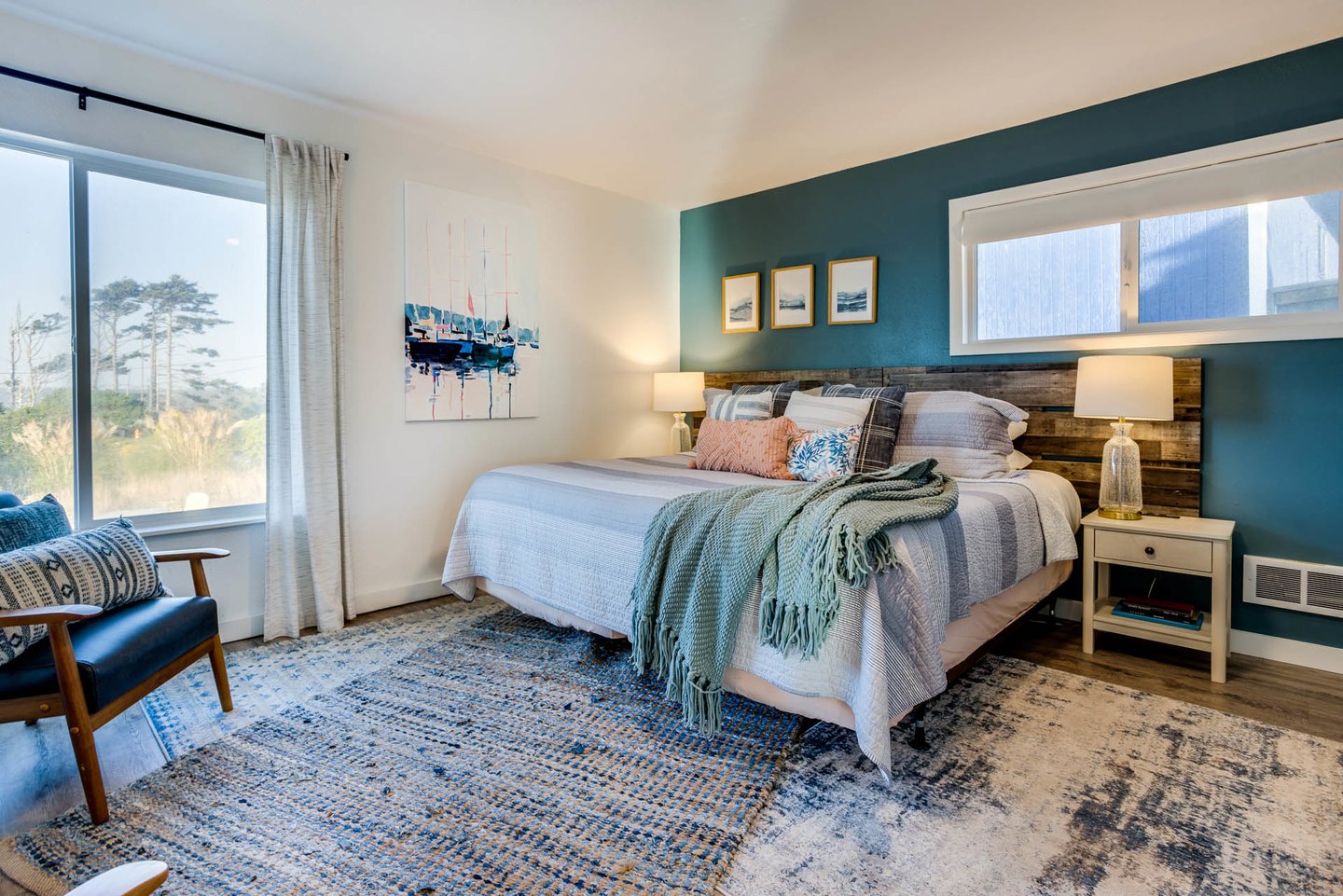 Wake up to partial ocean views!