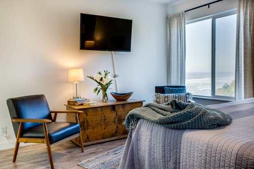 Watch the ocean or the television!