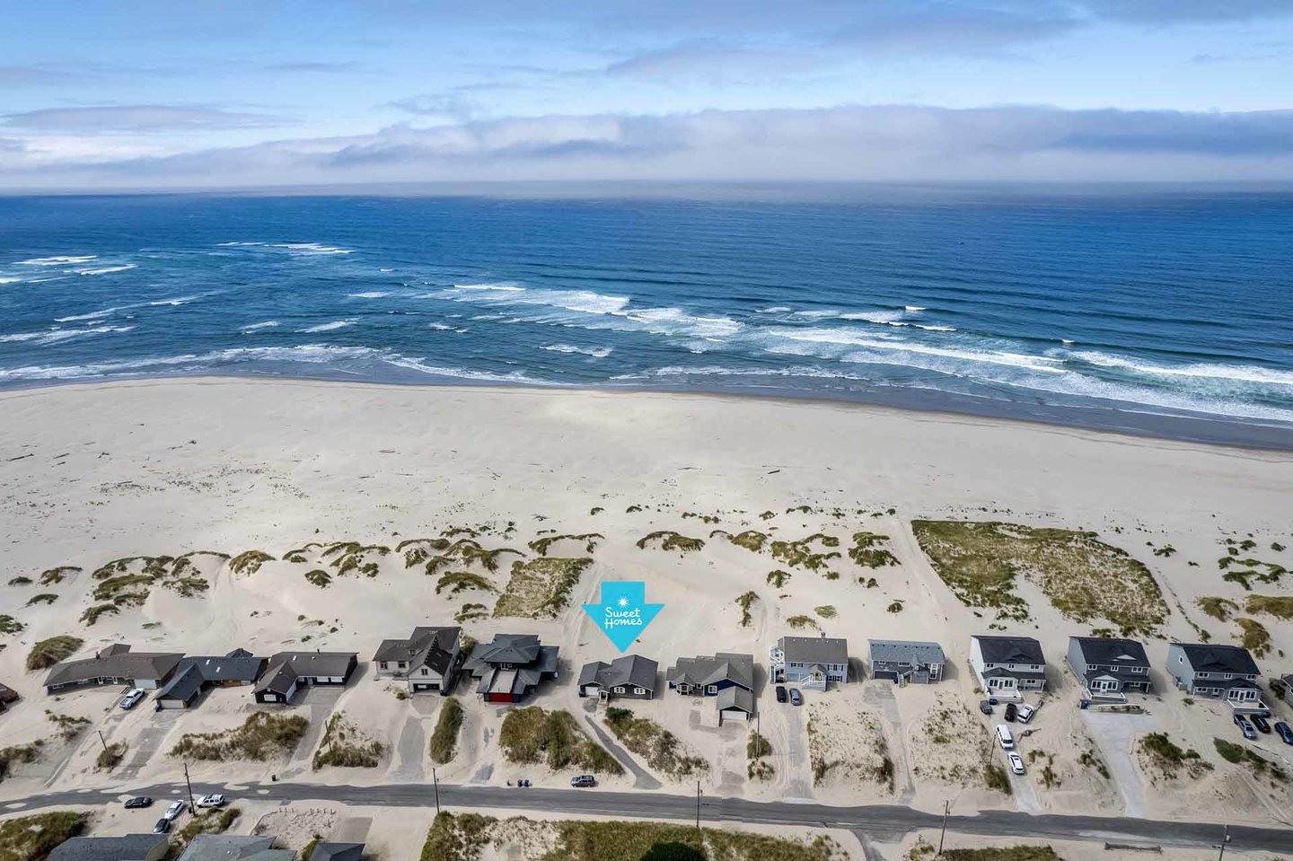 Easy to access miles of sandy beach.
