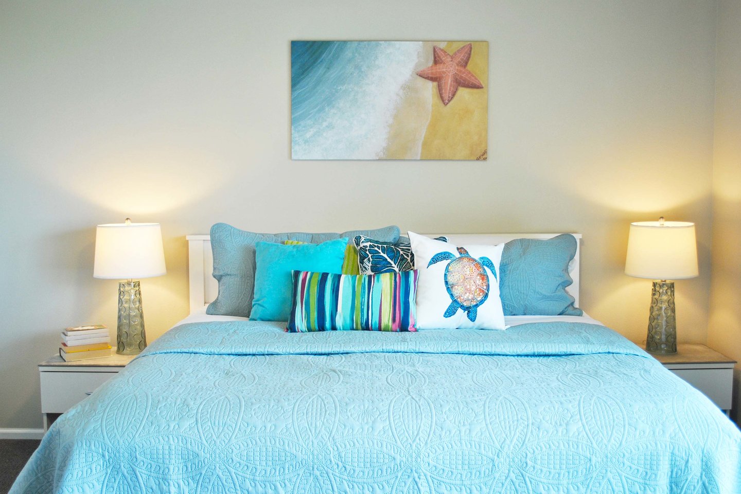 Relax in the master bedroom with ensuite bath.