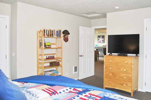 Watch a favorite late night movie from bed.