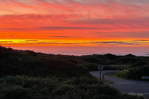 Glorious sunsets to be amazed at!