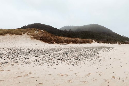 Watch for rocks that will pop up after a high tide.