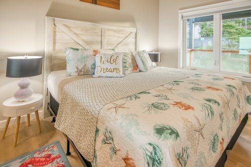 Curl up and get a good nights sleep after exploring the coast.