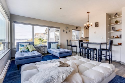 Plenty of seating for everyone with fantastic views.