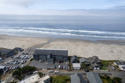 Beautiful views of the coastline from the condo.