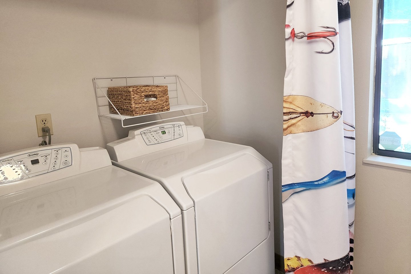 On site washer & dryer for your convenience.