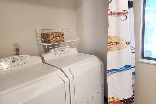 On site washer & dryer for your convenience.