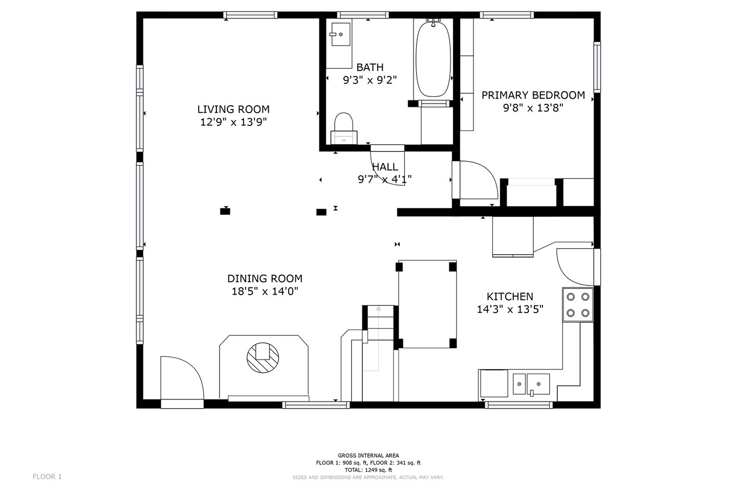 Floor Plan First Floor