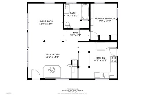 Floor Plan First Floor