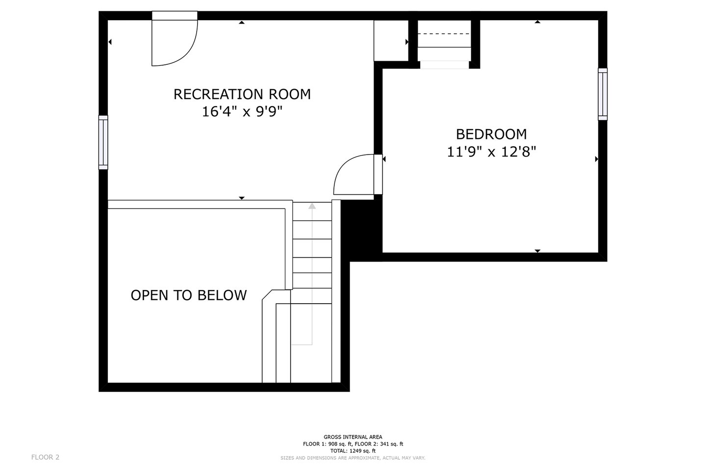 Floor Plan Second Floor