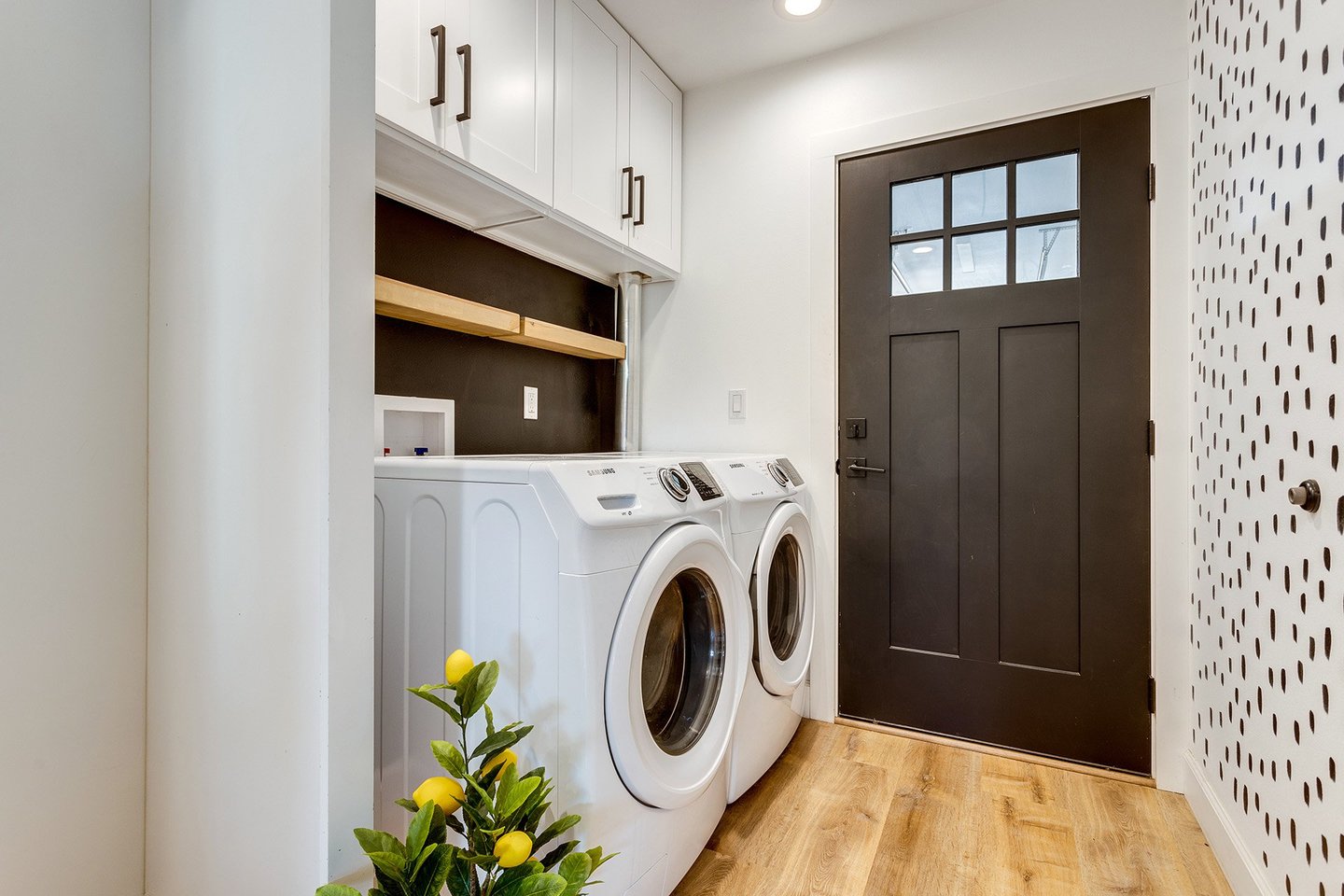 On site laundry is super convenient.