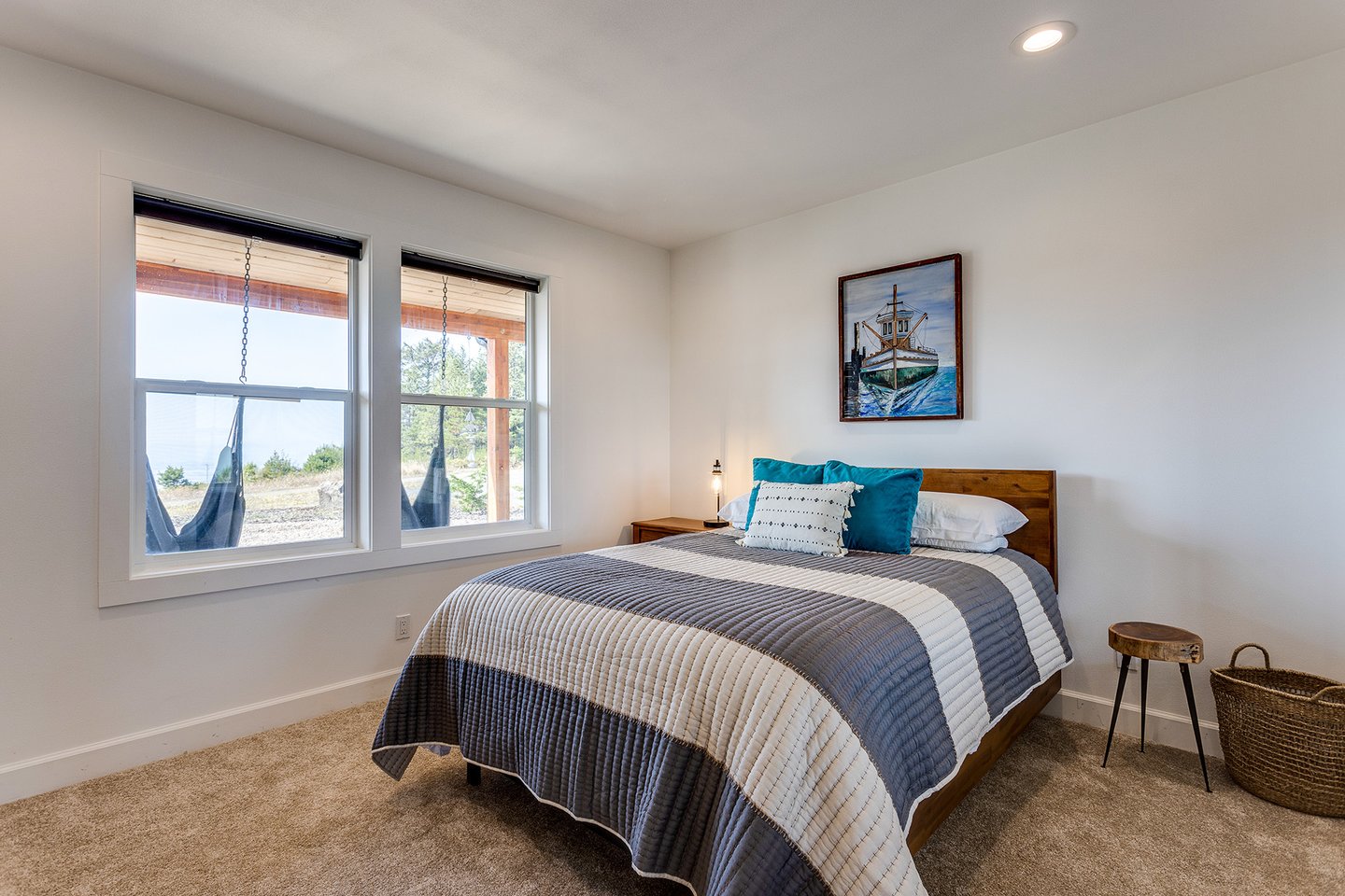 The third bedroom has a queen bed for your comfort.