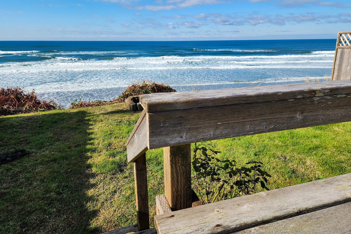 Beautiful ocean views.