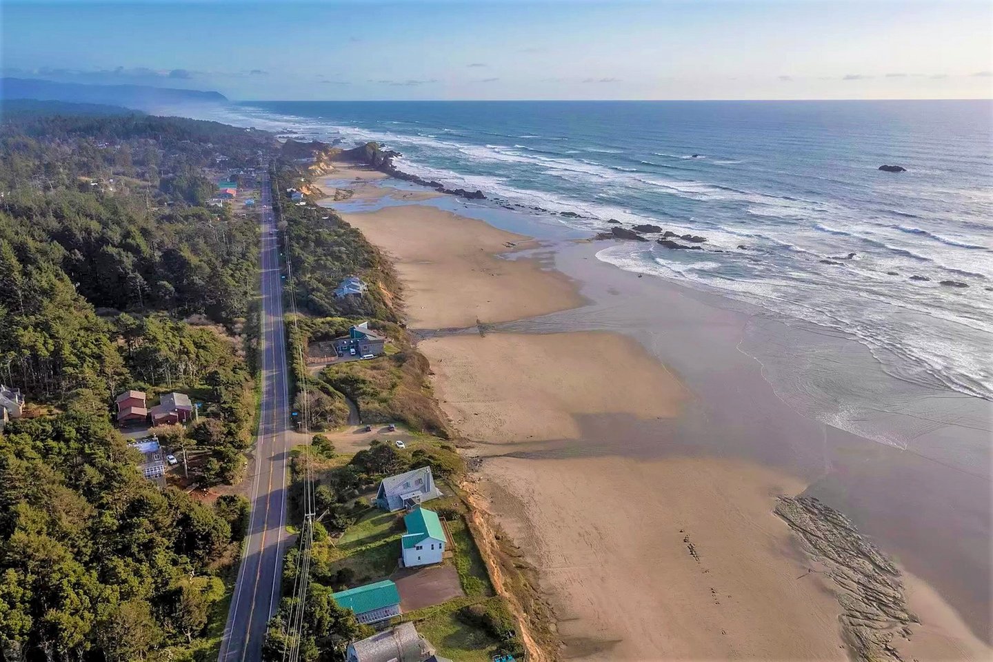 To the south is Seal Rock- perfect for tide pool explorers.