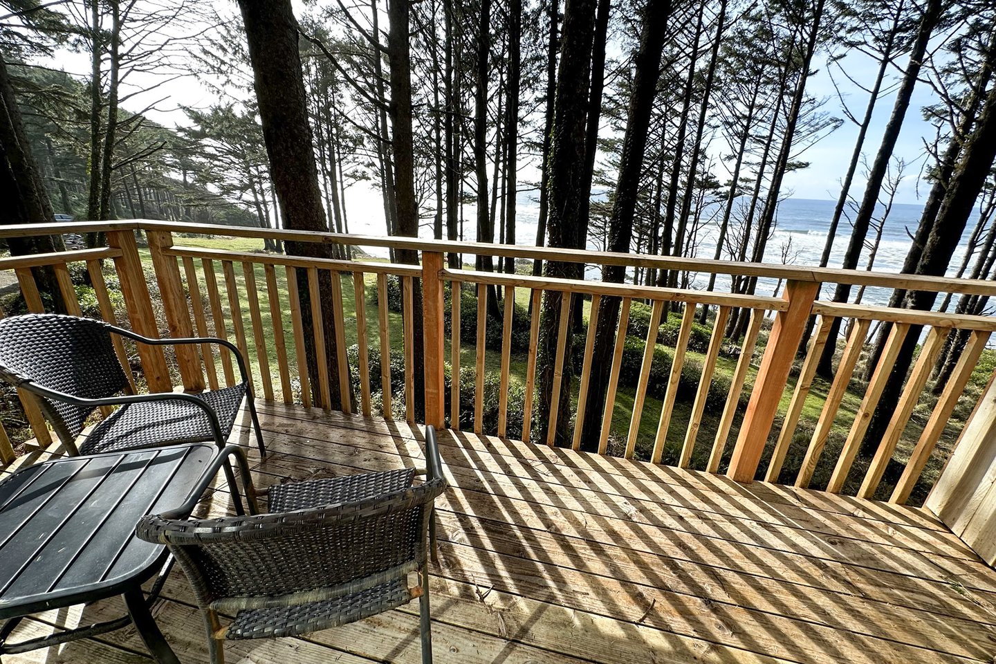Sit out on the deck and enjoy the outdoors