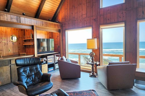 Watch the ocean or television.