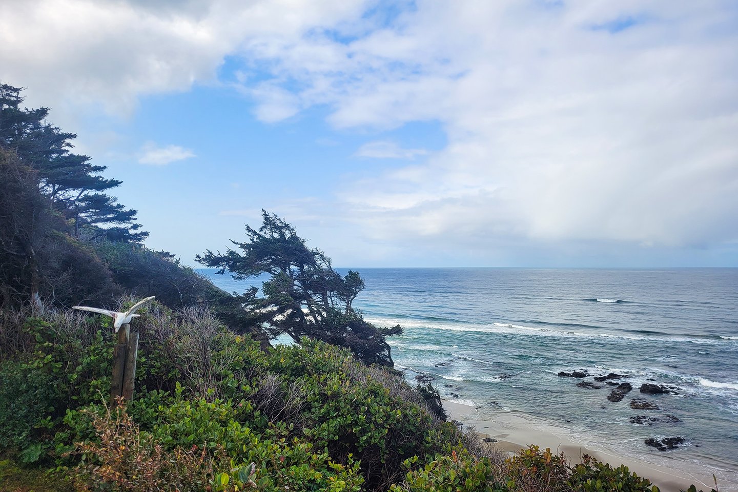 Views to the south.