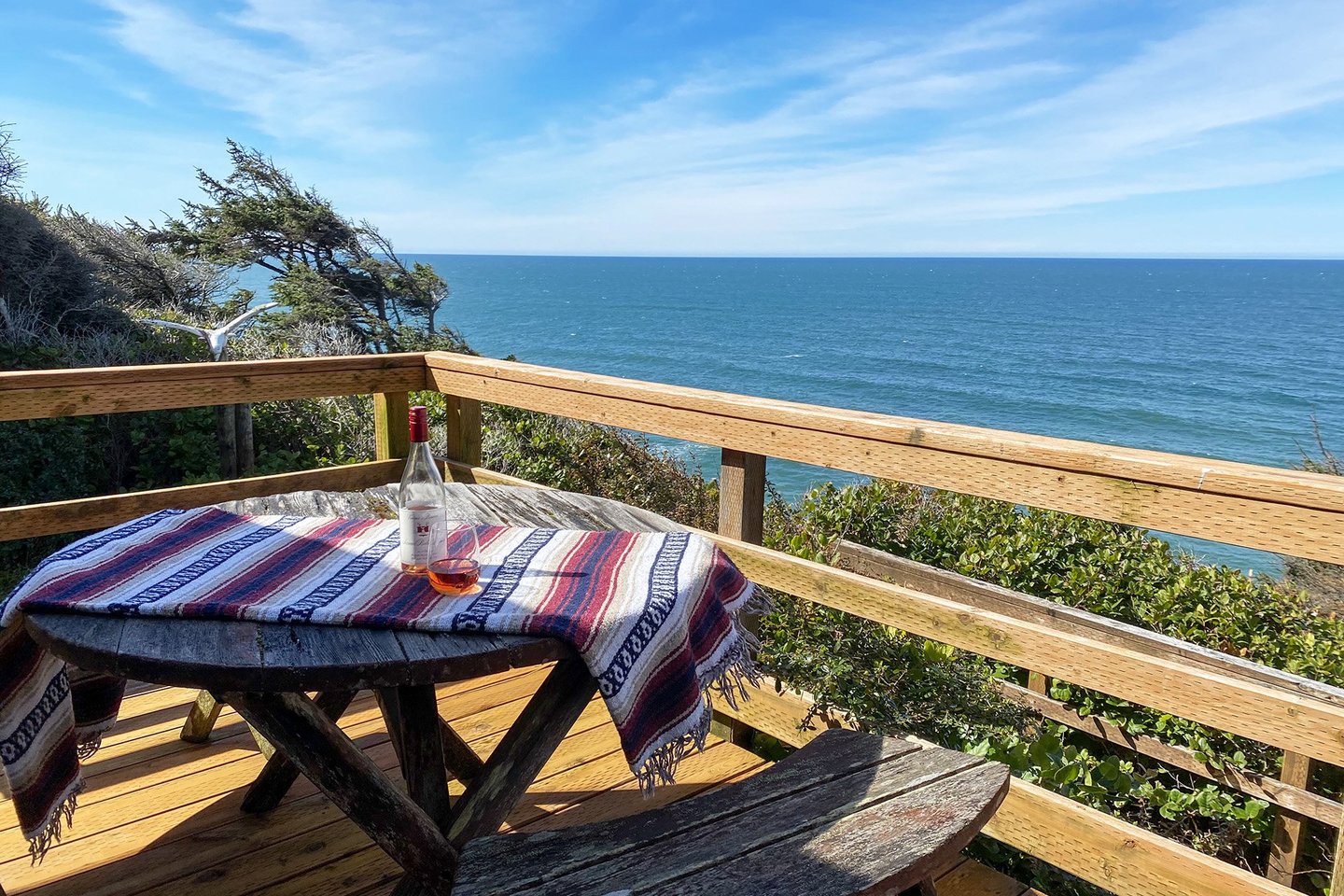 Sit and enjoy the views.