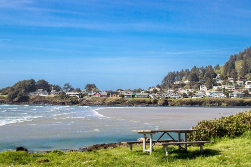 Rio Mar is in the cute, artsy town of Yachats.
