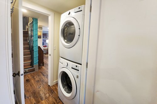 Washer/dryers provided for your convenience.