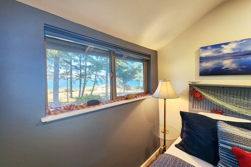 Bay views from the upstairs window.