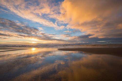 Watch for beautiful sunsets right from the comfort of the house.